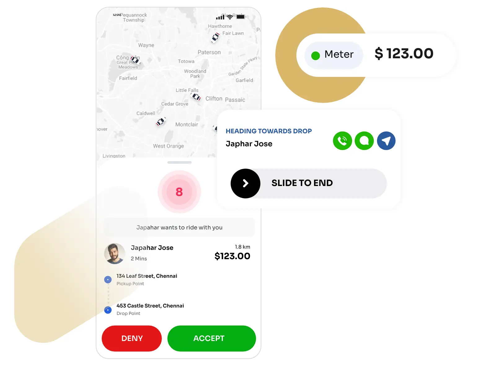 Get Ride Hailing App for Your Taxi Business in 3 Days