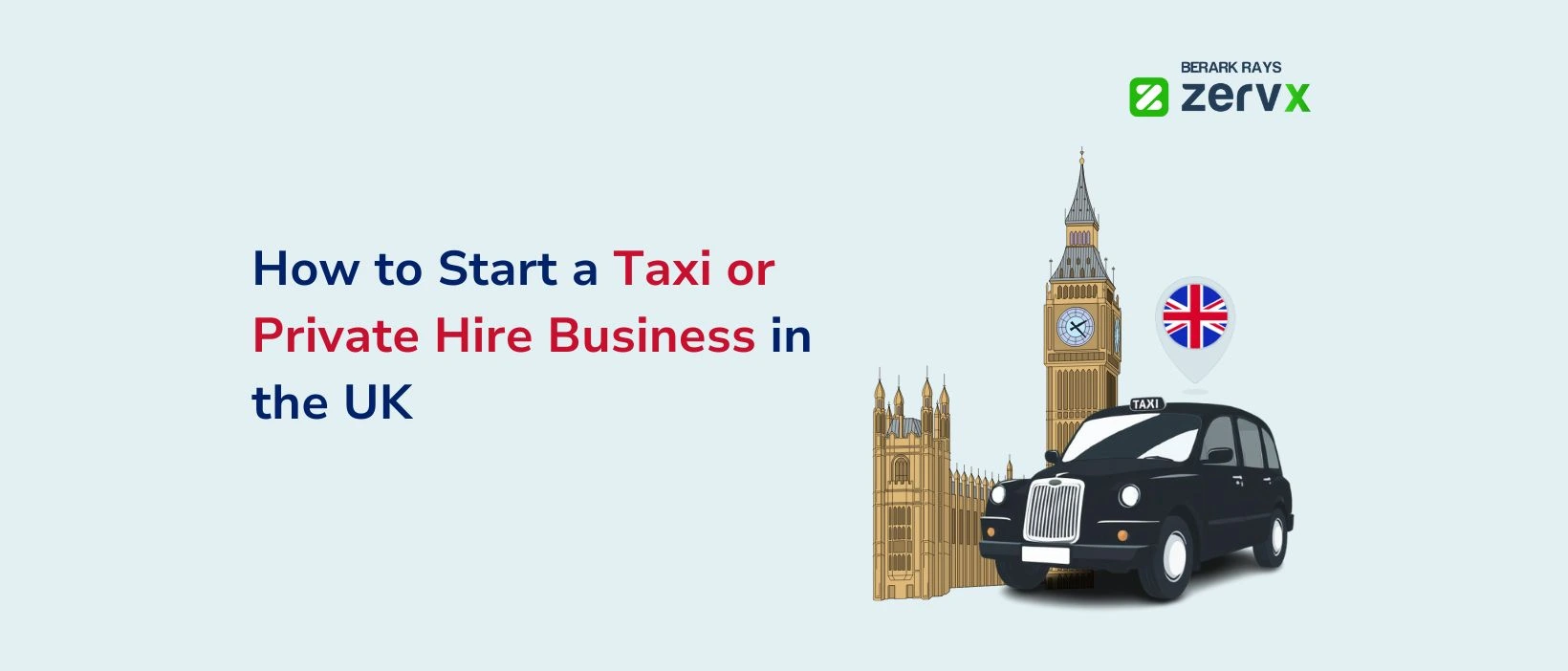 How to start taxi business in UK